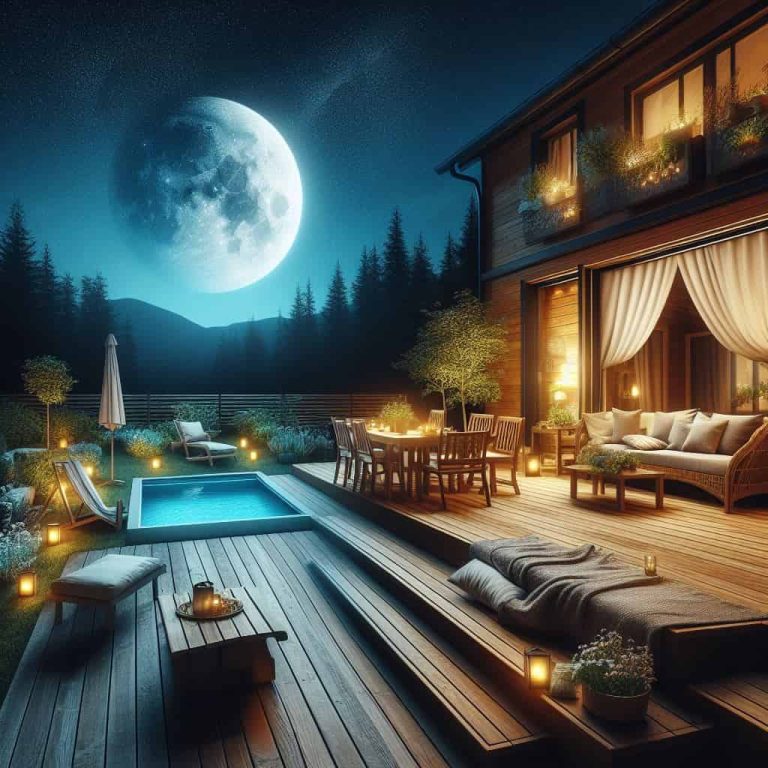 Transform Your Outdoor Space with a Night Cloaked Deck