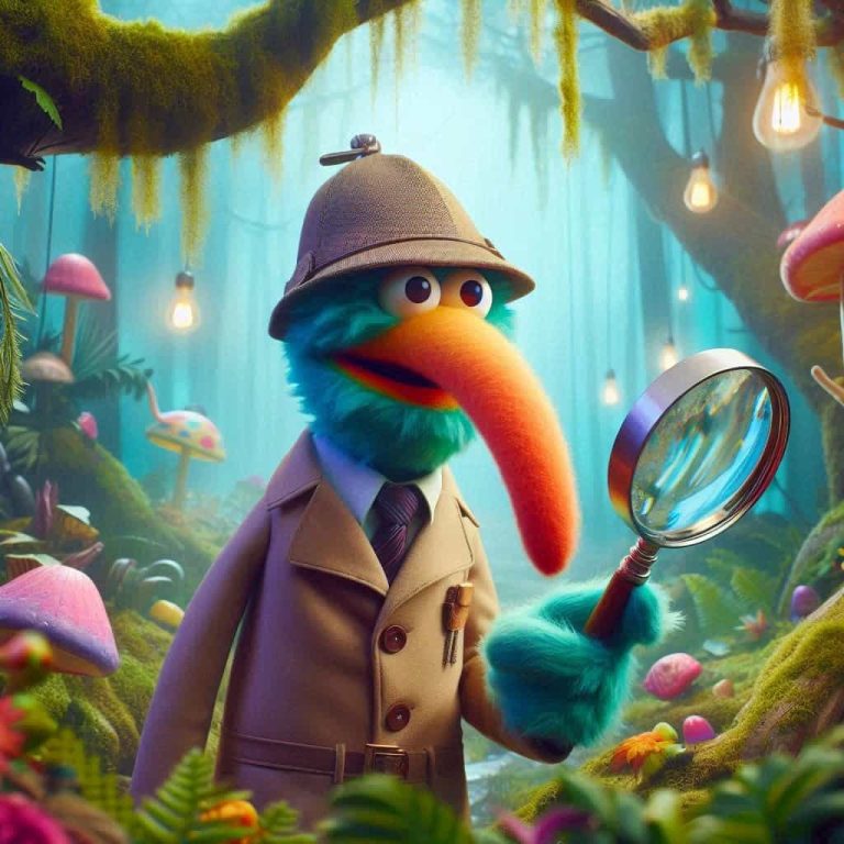 The Curious Case of the Muppet with a Long Hooked Beak