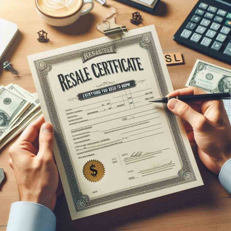 Difference Between Resale Certificate and Sales Tax Permit