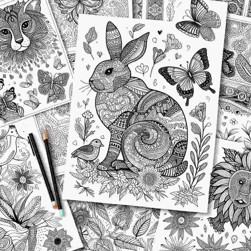 Types of Coloring Pages