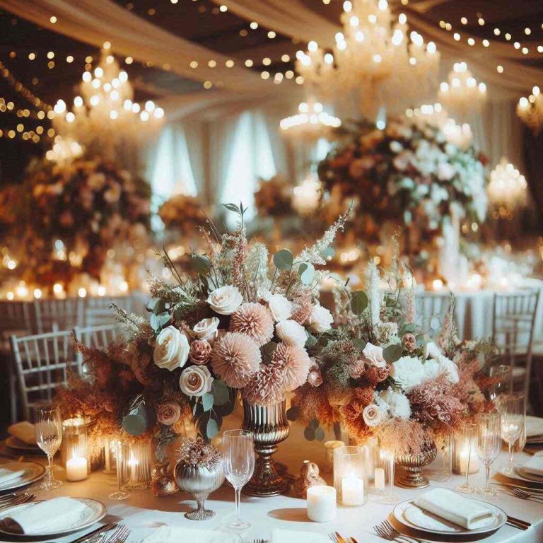 Centerpieces at Wedding Receptions Nyt